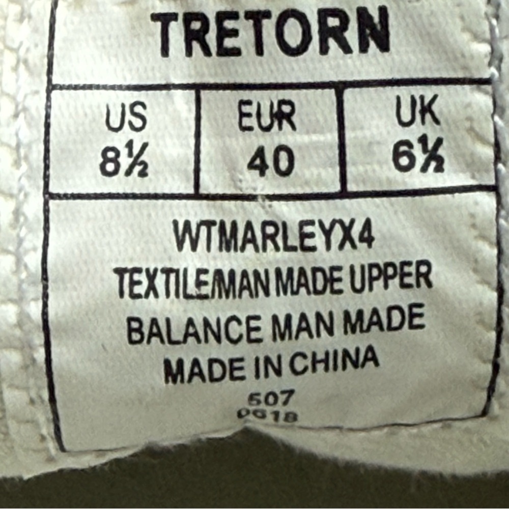 Tretorn Velvet Lace-Up Sneakers in Gray, Women’s Size 8.5 - Picture 12 of 12
